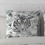 Linge de lit tiger jungle - coton - blancheporte