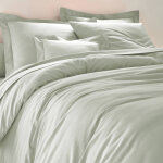 Linge de lit uni polyester - coton colombine - drap - housse 1 personneonne : 120x190cm - gris - colombine ...