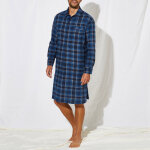 Liquette pyjama pilou carreaux - blancheporte Liquette pyjama pilou carreaux - blancheporte