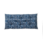 Long coussin d�co imprim� feuillage - blancheporte