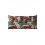 Long coussin de sol imprim  gomtrique  - blancheporte