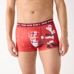 Lot de 2 boxers imprim nol , en microfibre stretch - blancheporte