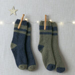 Lot de 2 paires de chaussettes en maille polaire - blancheporte