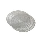 Lot de 2 sets de tables métallisés - blancheporte Lot de 2 sets de tables métallisés - blancheporte