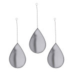 Lot de 3 miroirs gouttes À suspendre - blancheporte Lot de 3 miroirs gouttes À suspendre - blancheporte