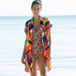Maillot de bain 1 pièce bustier toboki imprimé, bretelles amovibles - blancheporte Maillot de bain 1 pièce bustier toboki imprimé, bretelles amovibles - blancheporte