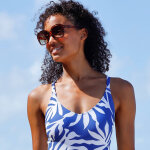 Maillot de bain 1 pice, imprim - blancheporte