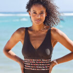 Maillot de bain 1 pice imprim vinia - blancheporte