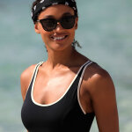 Maillot de bain 1 pice uni gainant ilaya - blancheporte