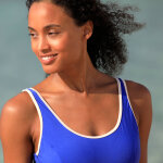 Maillot de bain 1 pièce uni gainant ilaya - blancheporte Maillot de bain 1 pièce uni gainant ilaya - blancheporte