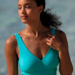 Maillot de bain 1 pice uni spcial grand buste solaro - blancheporte