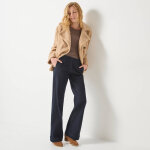 Manteau court maille bouclette col tailleur - blancheporte