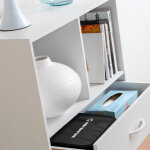 Meuble de rangement origame - 4 cases, 1 tiroir - blancheporte