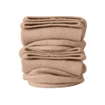 Mi - bas contention coton majoritaire - lot de 2 paires - 36 / 38 - beige - labonal