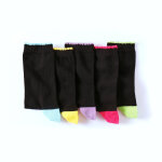 Mi - chaussettes contrastes - lot de 5 paires - blancheporte