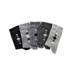 Mi - chaussettes fantaisie - lot de 5 paires - blancheporte