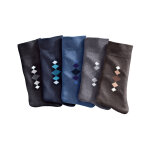 Mi - chaussettes fantaisie - lot de 5 paires - blancheporte
