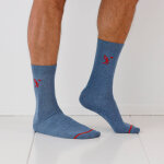 Mi - chaussettes fantaisie  sport  - lot de 5 paires - blancheporte