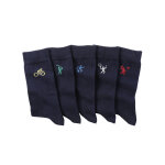 Mi - chaussettes fantaisie  sport  - lot de 5 paires - blancheporte