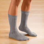 Mi - chaussettes non comprimantes - lot de 2 paires - blancheporte