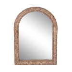 Miroir forme arche - cadre en corde - blancheporte