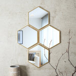 Miroir hexagonal multiple - blancheporte Miroir hexagonal multiple - blancheporte