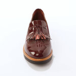 Mocassins compenss  franges et pompons - blancheporte
