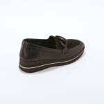 Mocassins cuir grande largeur - blancheporte