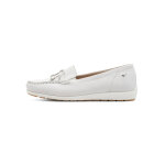 Mocassins cuir m�tallis�s - tamaris
