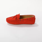 Mocassins en cuir ultra - souple À liens - blancheporte Mocassins en cuir ultra - souple À liens - blancheporte