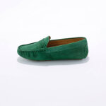 Mocassins en cuir velours - blancheporte