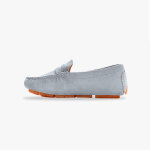 Mocassins en cuir velours - blancheporte
