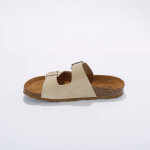 Mules en cuir 2 boucles réglables - blancheporte Mules en cuir 2 boucles réglables - blancheporte