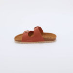 Mules en cuir 2 boucles r�glables - blancheporte