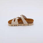 Mules cuir 3 boucles - blancheporte