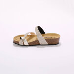 Mules entredoigts  boucle rglable semelle lige - blancheporte