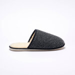 Mules silencieuses unies fourres laine - blancheporte