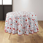 Nappe anti - taches motif forêt - blancheporte Nappe anti - taches motif forêt - blancheporte