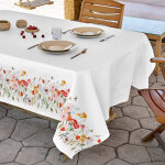 Nappe antitache imprim� floral - blancheporte
