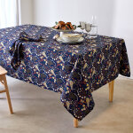 Nappe en coton imprim herbier - blancheporte