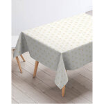 Nappe motifs g�om�triques m�tallis�s - blancheporte