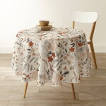 Nappe polyester imprimé champêtre - blancheporte Nappe polyester imprimé champêtre - blancheporte