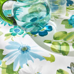 Nappe toile cirée imprimé anémones - blancheporte Nappe toile cirée imprimé anémones - blancheporte