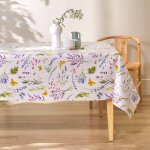 Nappe toile cirée imprimé bucolique - blancheporte Nappe toile cirée imprimé bucolique - blancheporte