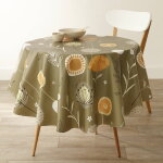 Nappe toile cirée imprimé pissenlits - blancheporte Nappe toile cirée imprimé pissenlits - blancheporte