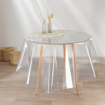 Nappe toile cirée transparente - blancheporte Nappe toile cirée transparente - blancheporte