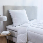 Oreiller percale coton qualigel moelleux - colas normand