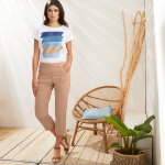 Pantacourt droit stretch - blancheporte