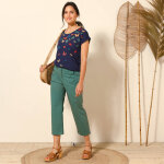 Pantacourt droit stretch - blancheporte