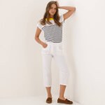 Pantacourt droit stretch - blancheporte